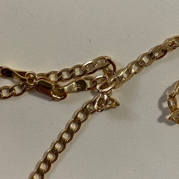 18K Gold Chain Necklace. - Picture 5 of 5